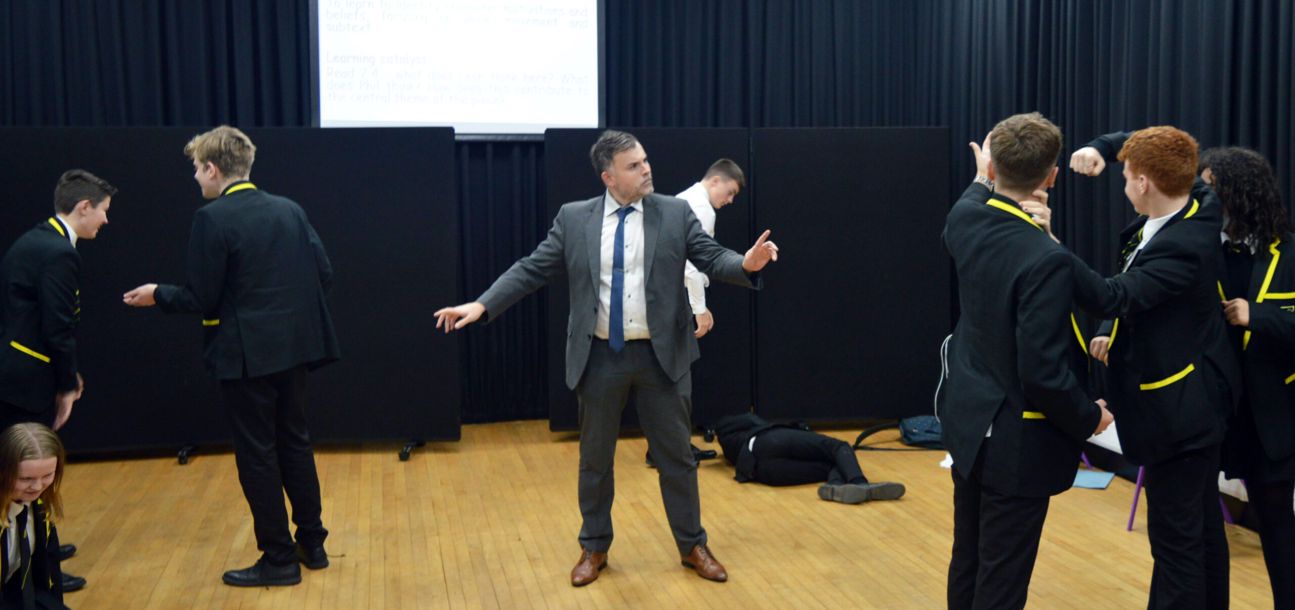 Matt King-Sayce teacches Drama at Stockport Grammar School