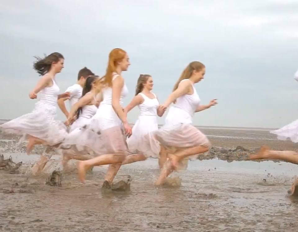 Dancers from Formby High School