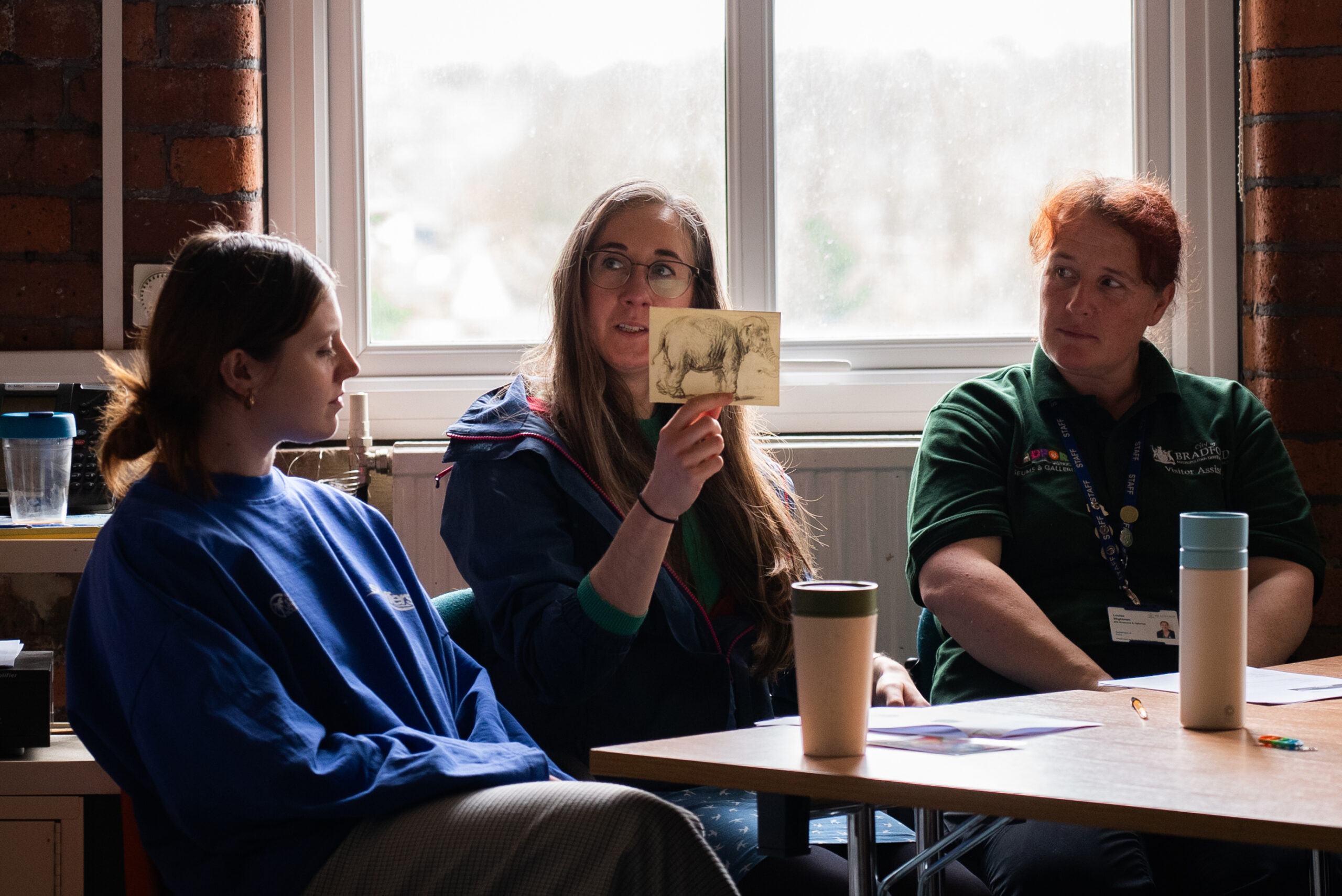 Staff at Bradford Museums & Galleries take part in the training