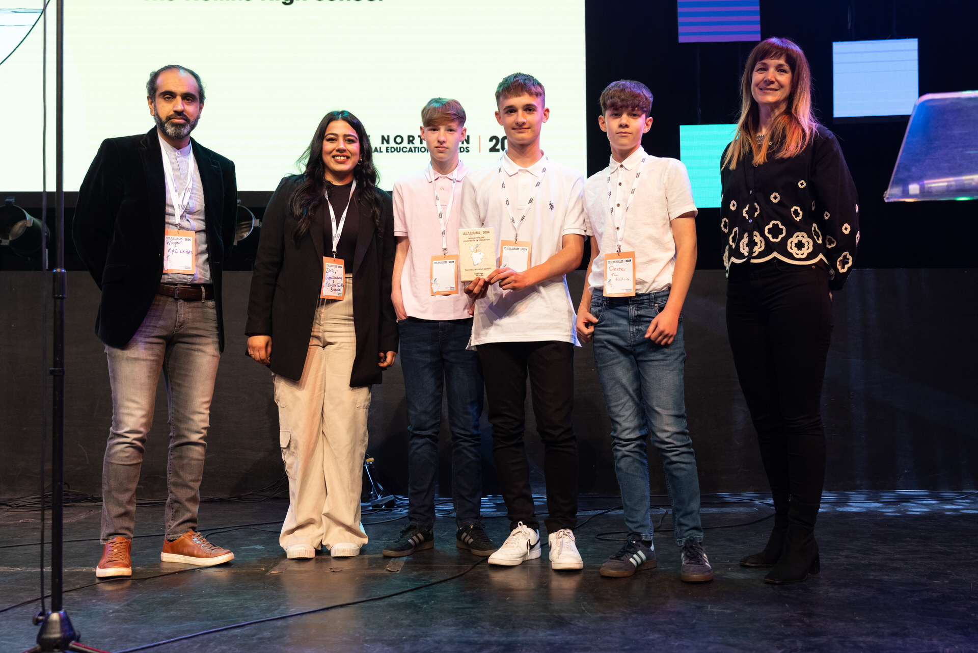 NCEA24 Winners - Innovation and Leadership in Education - Hollins High School
