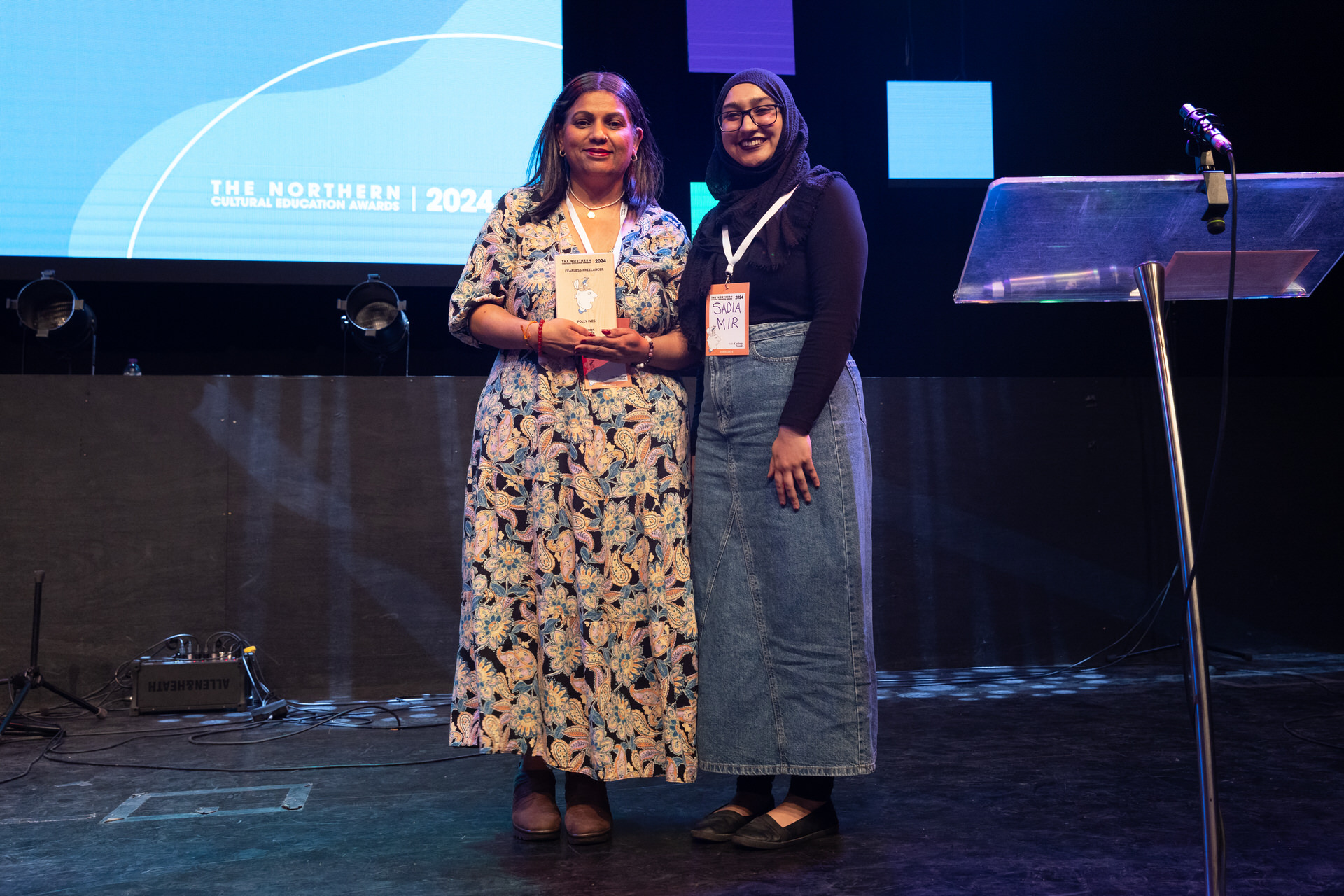 NCEA24 Winner - Fearless Freelancer - Polly Ives (represented by a colleague)